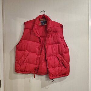 LANDS END GOOSEDOWN PUFFER VEST Men's Large